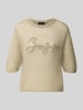 BOSS Orange Regular Fit Pullover aus Schurwoll-Modal-Mix Modell 'C_Farezza' Schilf