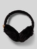 Barts Nauszniki z obszyciem ze sztucznego futra model ‘PLUSH’ Czarny