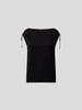 Theory T-Shirt aus Seide Schwarz