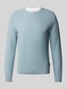 Tom Tailor Denim Strickpullover im 2-in-1-Look Hellgrau Melange