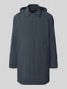 Marc O'Polo Regular Fit Funktionsmantel mit abnehmbarer Kapuze Marine