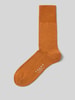 FALKE Socken aus elastischem Schurwolle-Mix mit Baumwoll-Anteil Camel