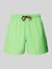 MCNEAL Relaxed Fit Badeshorts mit Logo-Stitching Lind