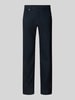 Pierre Cardin Slim fit stoffen broek met viscose, model 'Lyon' Marineblauw