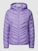 Tom Tailor Denim Gewatteerd jack met capuchon Lavendel