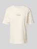 Jake*s Casual T-Shirt mit Motiv-Print Offwhite