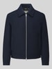 Selected Blouson aus Woll-Mix mit Zweiwege Reißverschluss Marine