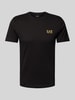 EA7 Emporio Armani T-Shirt aus reiner Baumwolle Modell 'TRAIN CORE' Black