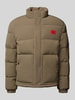 HUGO Regular Fit Steppjacke mit Stehkragen Modell 'BALTO2541' Mittelgrau