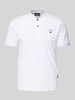 Napapijri Regular Fit Poloshirt mit Label-Stitching Modell 'elbas' Offwhite