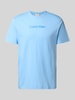 CK Calvin Klein T-Shirt mit Logo-Print Sky