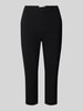 FREE/QUENT Caprihose mit französischen Eingrifftaschen Modell 'Solvej' Black