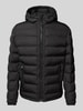 Strellson Steppjacke mit Kapuze Modell 'MODICA FUSED' Black