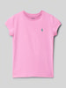 Polo Ralph Lauren Teens T-Shirt mit Logo-Stitching Pink