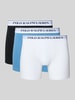 Polo Ralph Lauren Underwear Boxershort met elastische logoband in een set van 3 stuks Lichtblauw