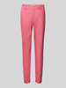 MOS MOSH Spodnie materiałowe o kroju slim fit w kant model ‘Abbey Night’ Mocnoróżowy