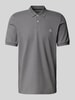 Marc O'Polo Regular Fit  Poloshirt aus reiner Baumwolle Graphit