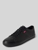 Levi’s® Acc. Sneakers met labeldetail, model 'WOODWARD' Zwart