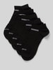 camano Sneakersocken im 5er-Pack mit Logo-Detail Black