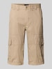 Christian Berg Men Bermuda met cargozakken Beige