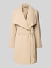 Lauren Ralph Lauren Płaszcz z szerokim kołnierzem i wiązanym paskiem Piaskowy