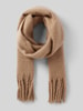 Vero Moda Flauschiger Schal aus Polyester Modell 'LEAGUE' Taupe