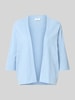 s.Oliver RED LABEL Regular Fit Bolero aus reiner Baumwolle Hellblau