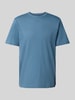 Tom Tailor Regular Fit T-Shirt aus reiner Baumwolle Blau