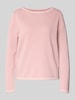 Tom Tailor Regular Fit Pullover aus reiner Baumwolle Rosa