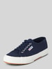 Superga Sneakers met labeldetail Marineblauw