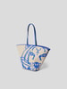 Kenzo Shopper mit Label-Print Blau