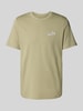 PUMA PERFORMANCE T-shirt met labelstitching Lichtgroen