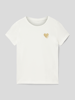 Only T-shirt van katoen, model 'KOGKITA' Offwhite