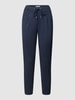 B.Young Sweatpants met siernaden, model 'RIZET' Marineblauw