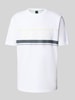 BOSS Green Regular Fit T-Shirt aus reiner Baumwolle Modell 'ICONIC ZONE' Weiss