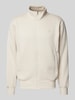 G-Star Raw Sweatjacke mit Stehkragen Offwhite