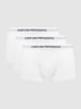 Emporio Armani Trunks mit Logo-Bund im 3er-Pack Weiss