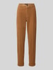 Marc Cain Cordhose mit aufgeschlagenem Saum Camel