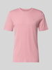 Tom Tailor Regular fit t-shirt van puur katoen Roze