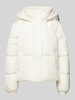 OPUS Steppjacke mit Kapuze Modell 'Haide' Offwhite