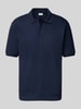 s.Oliver RED LABEL Relaxed Fit Poloshirt aus reiner Baumwolle Dunkelblau