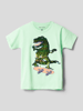 Blue Seven T-Shirt mit Motiv-Print Hellgrün