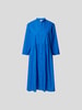 Lu Li Lina Blusenkleid im Oversized-Look Royalblau