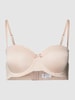 s.Oliver RED LABEL Beha met cups en sierstrik, model 'Everyday' Roze