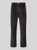 DRYKORN Straight Fit Hose aus Baumwoll-Mix Modell 'Chasy' Dunkelgrau