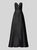 Luxuar Abendkleid in trägerlosem Design Black