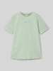 s.Oliver RED LABEL T-shirt o kroju regular fit z czystej bawełny Trzcinowy