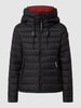 khujo Steppjacke mit Kapuze  Schwarz