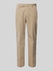 MCNEAL Corduroy broek met knoop- en ritssluiting Beige