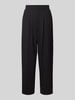 Soyaconcept Relaxed Fit Anzughose mit Bundfalten Modell 'SC-SIHAM 103' Black
